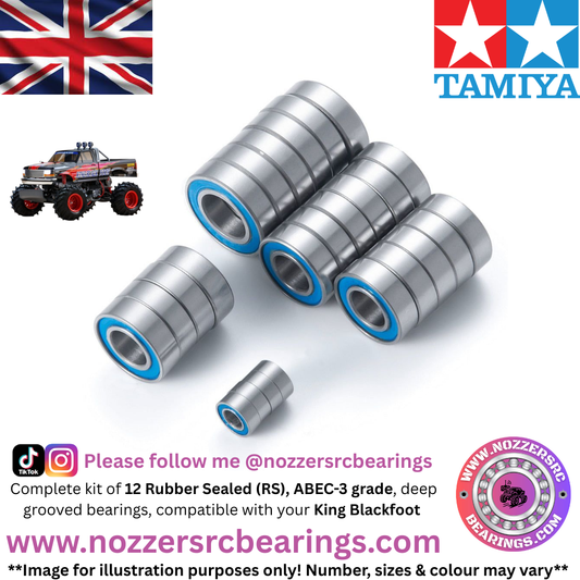 Tamiya King Blackfoot Complete Bearing Kit