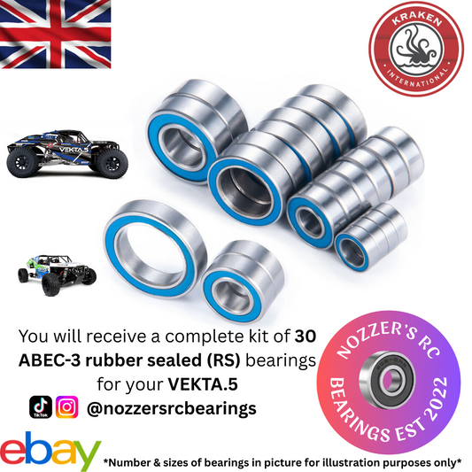 Kraken Vekta.5 Complete Bearing Kit