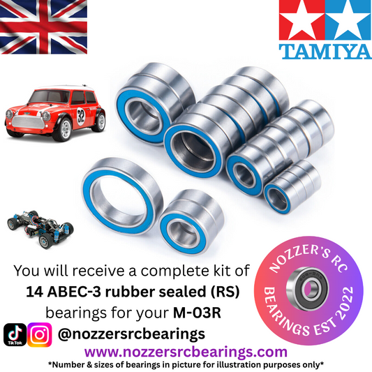 Tamiya M-03R Complete Bearing Kit
