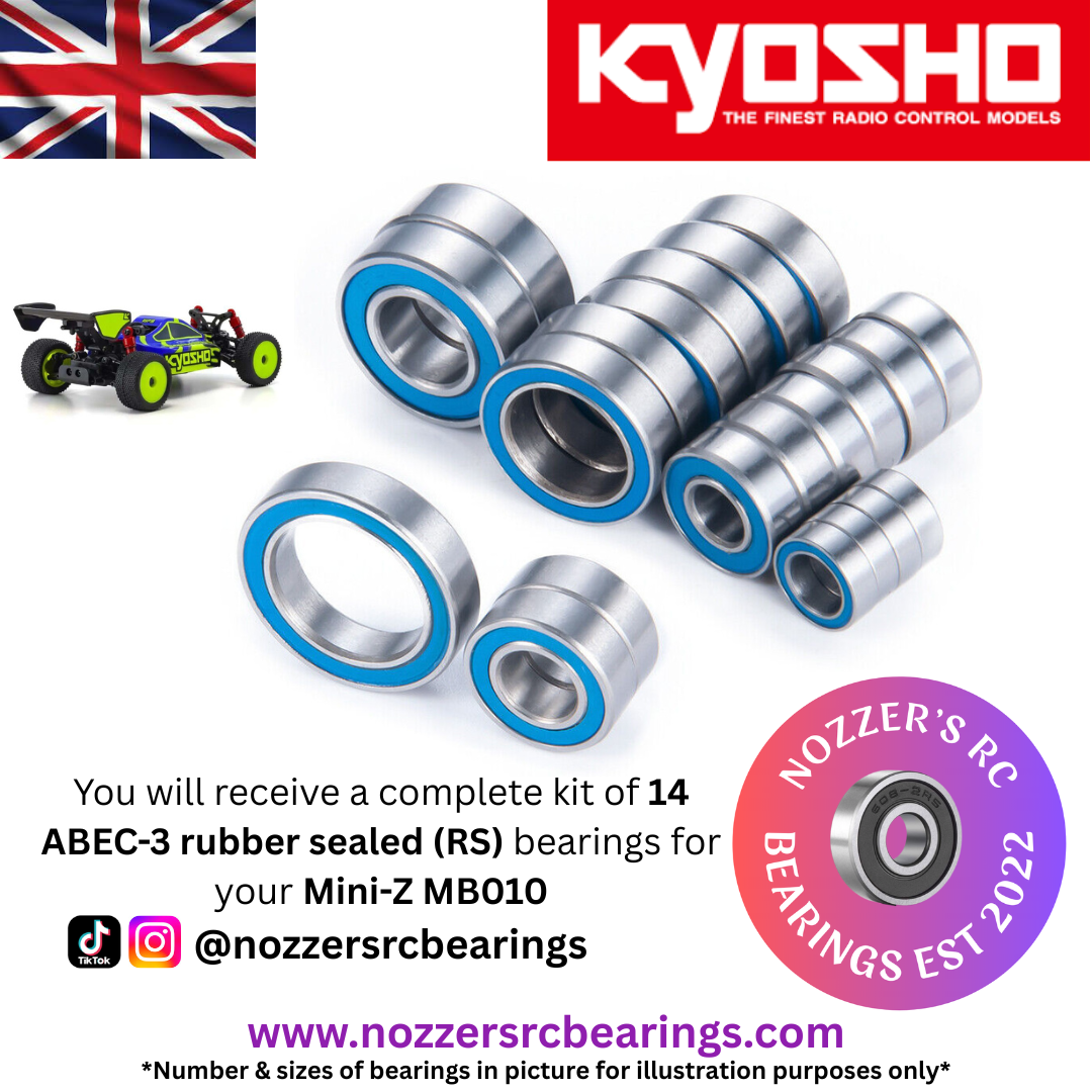 Kyosho Mini-Z Buggy MB-010 Complete Bearing Kit