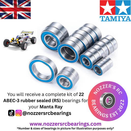 Tamiya Manta Ray Complete Bearing Kit