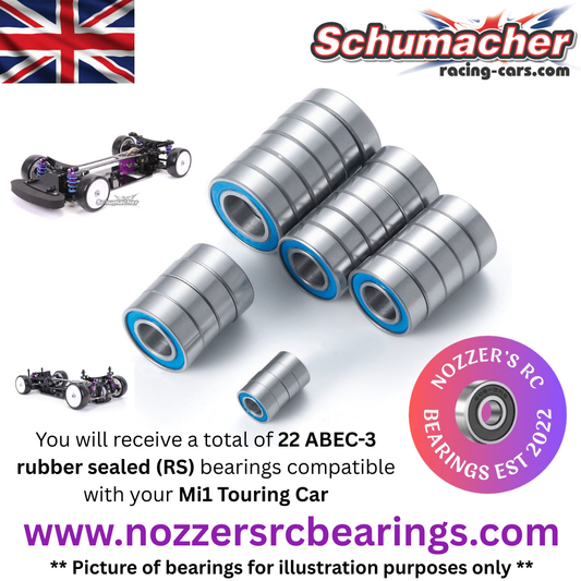 Schumacher Mi1 Touring Car Complete Bearing Kit