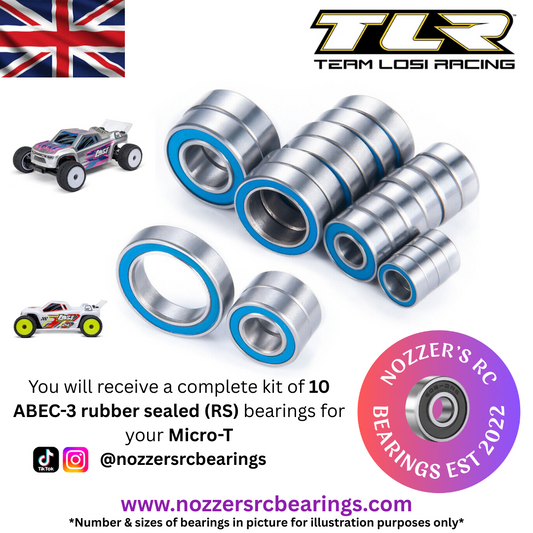 Losi Micro-T 2WD Complete Bearing Kit