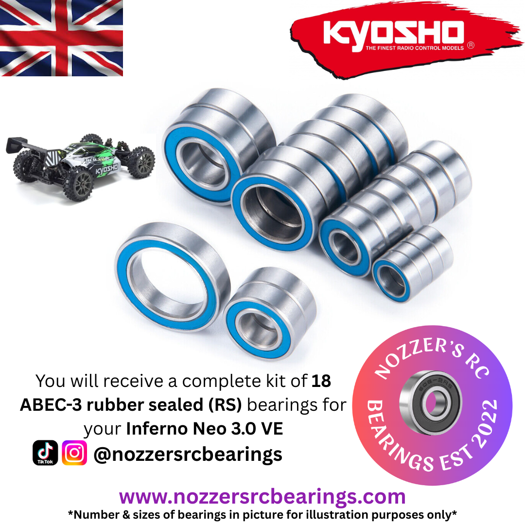 Kyosho Inferno Neo 3.0 VE Complete Bearing Kit