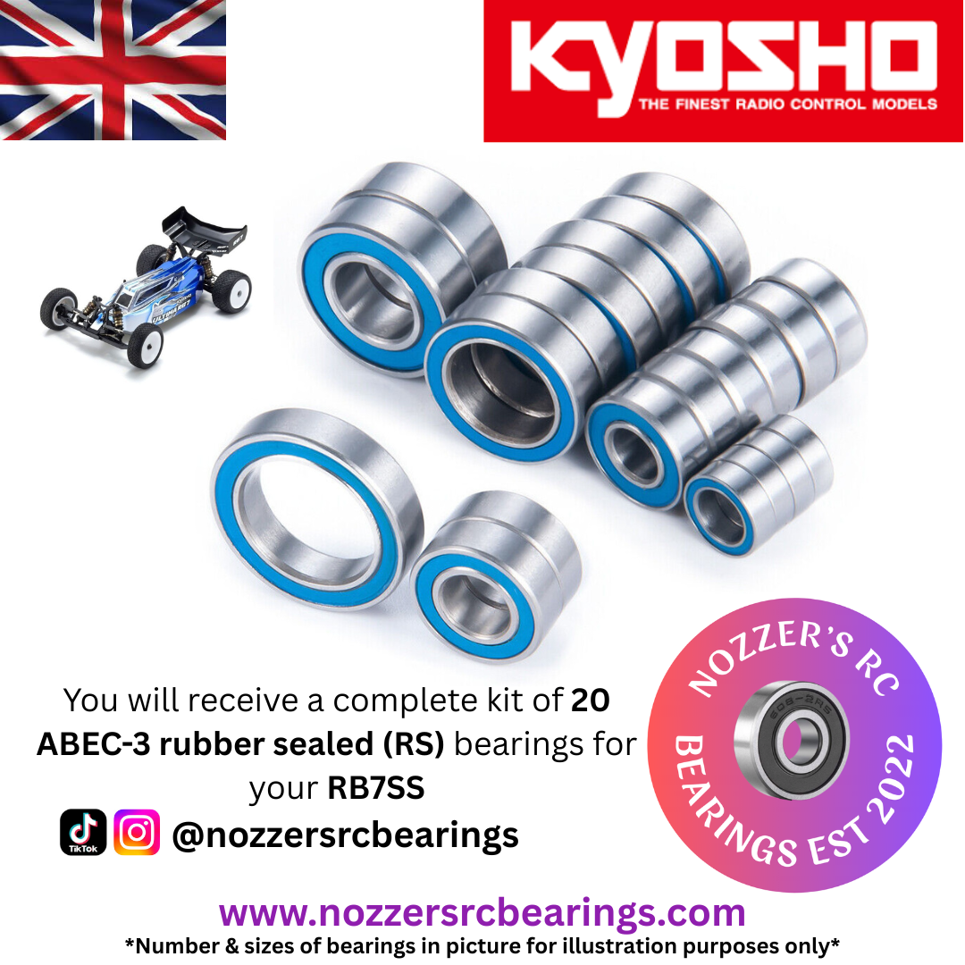 Kyosho RB7SS Complete Bearing Kit