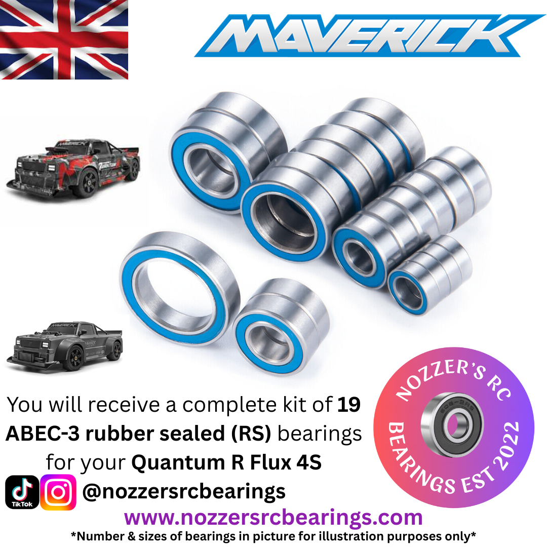 Maverick Quantum R Flux 4S Complete Bearing Kit
