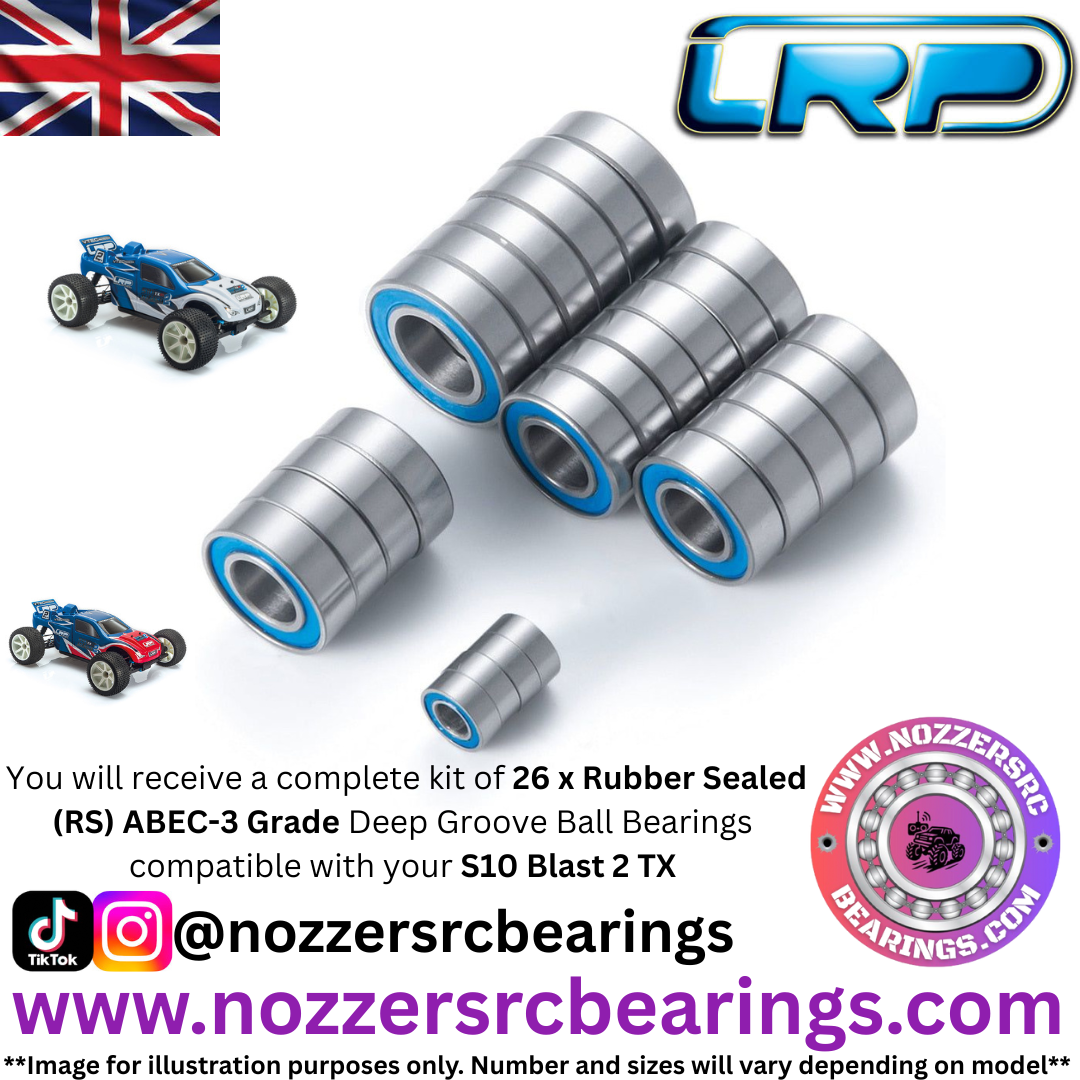LRP S10 Blast 2 TX Complete Bearing Kit