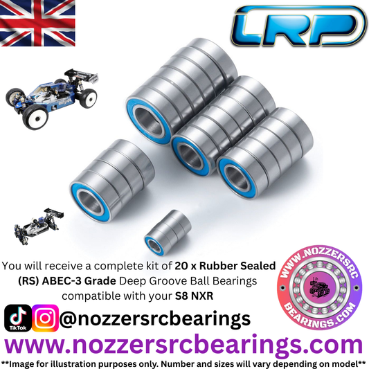LRP S8 NXR Complete Bearing Kit