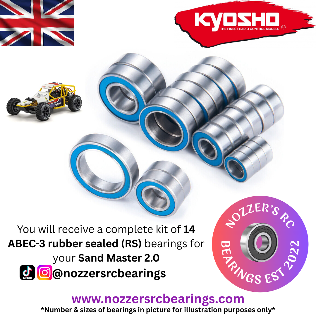 Kyosho Sand Master 2.0 Complete Bearing Kit
