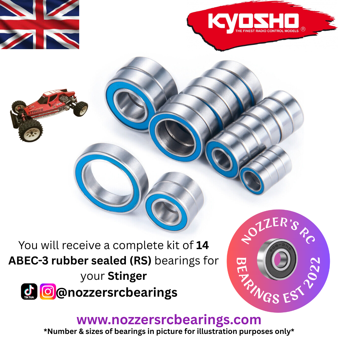 Kyosho Stinger Complete Bearing Kit