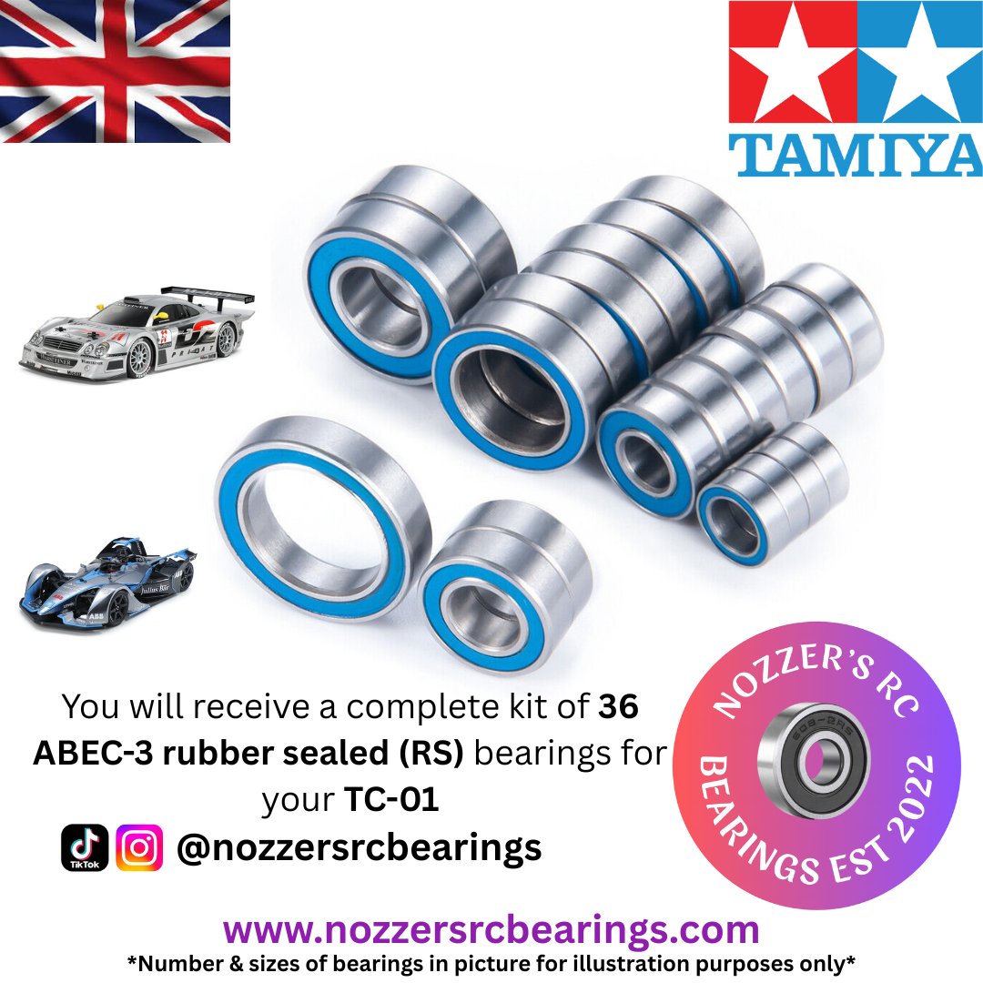 Tamiya TC-01 Complete Bearing Kit
