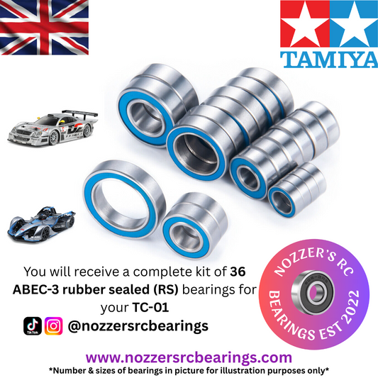 Tamiya TC-01 Complete Bearing Kit