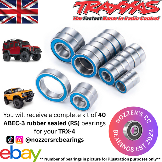 Traxxas TRX-4 Complete Bearings Kit