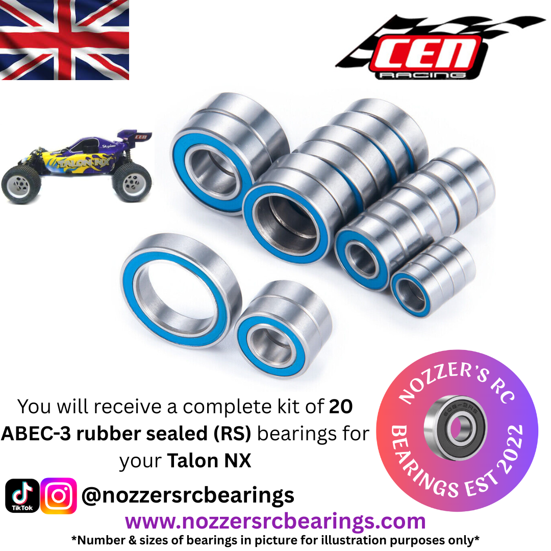CEN Racing Talon Nx Complete Bearing Kit