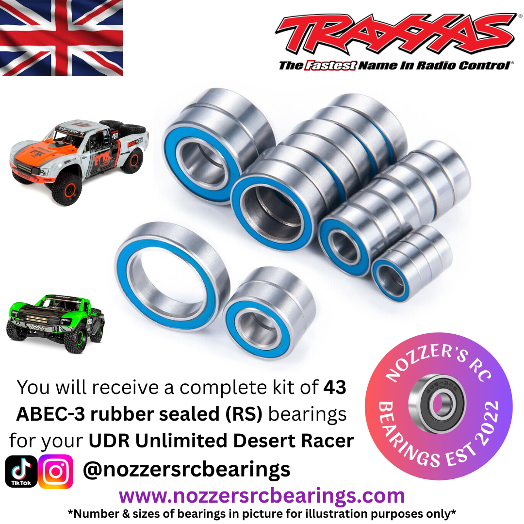Traxxas UDR Unlimited Desert Racer 4WD Complete Bearing Kit