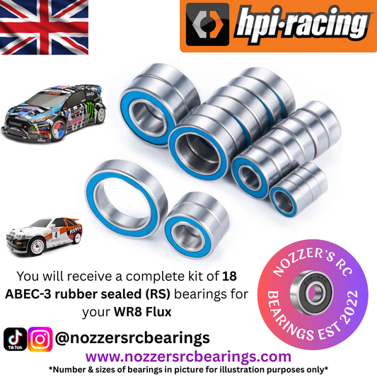 HPI WR8 Flux Complete Bearing Kit
