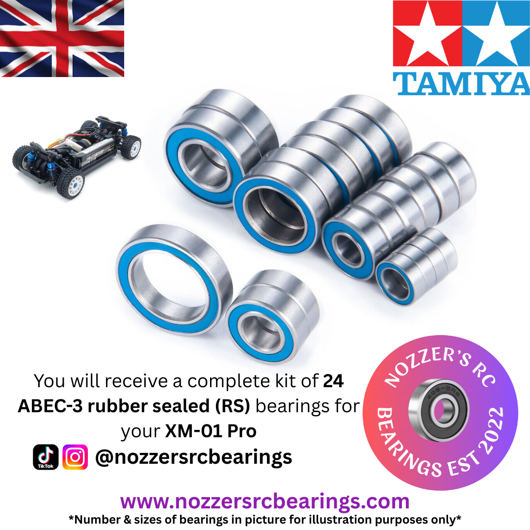 Tamiya XM-01 Pro Complete Bearing Kit