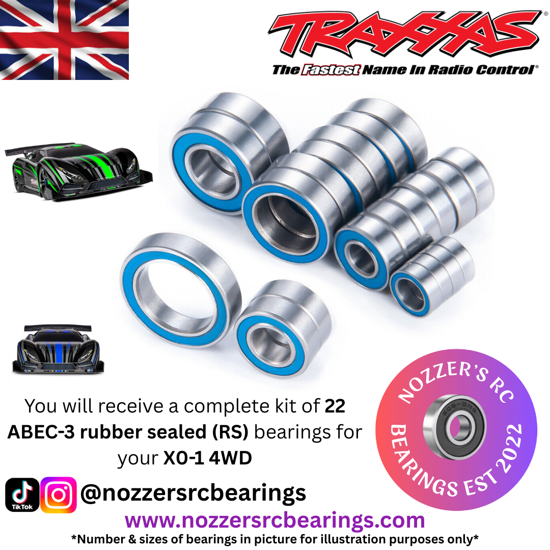 Traxxas XO-1 4WD Complete Bearing Kit