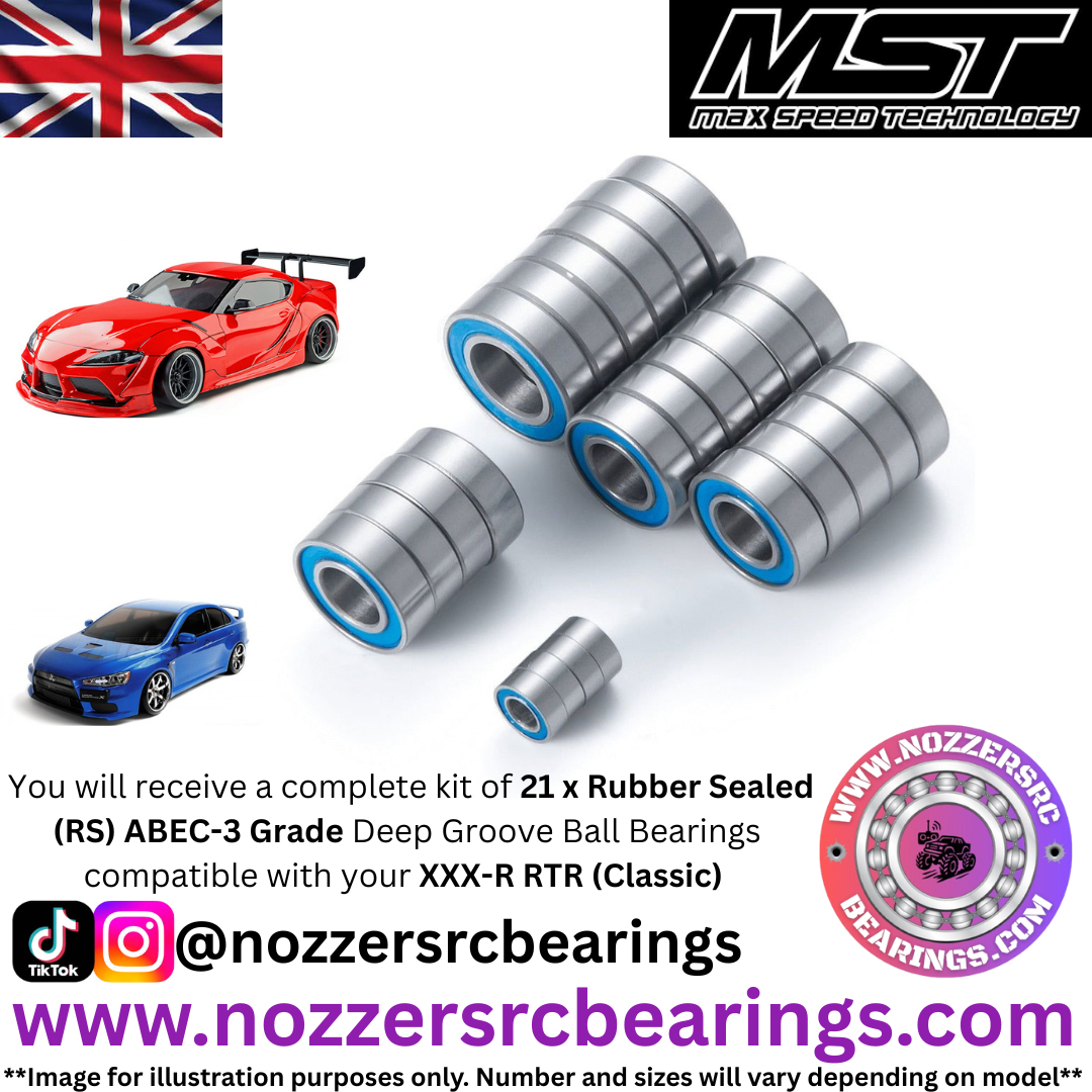 MST XXX-R (Classic) Complete Bearing Kit