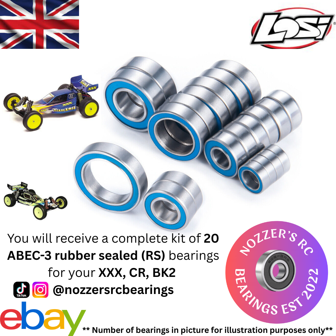 Losi XXX CR BK2 Complete Bearing Kit