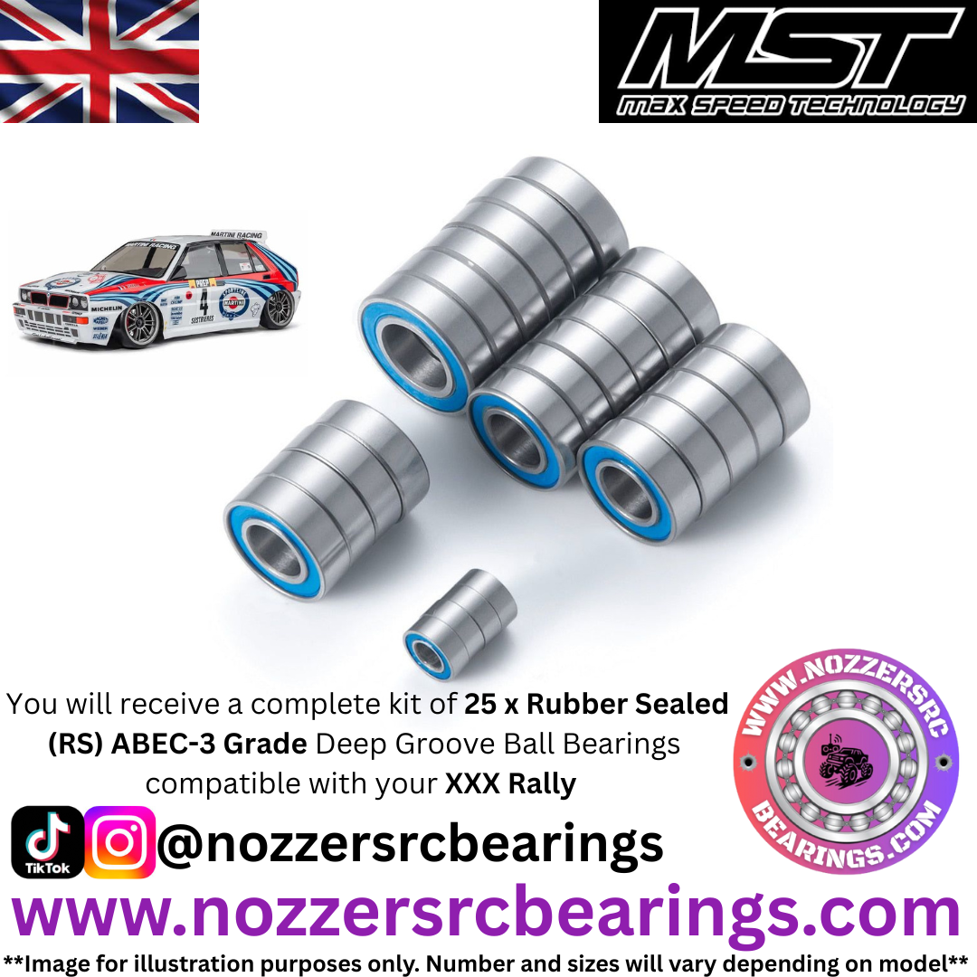 MST XXX Rally Complete Bearing Kit