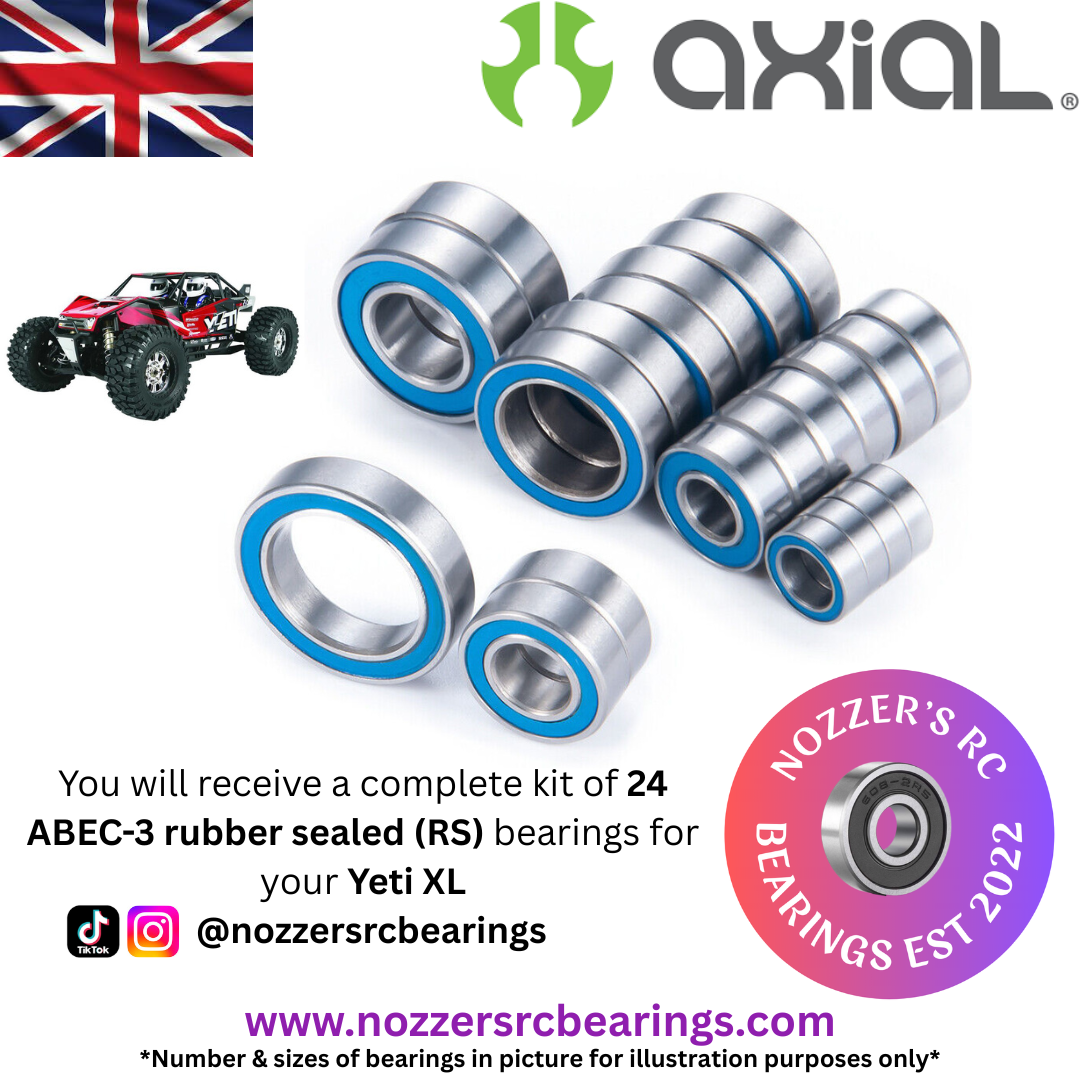 Axial Yeti XL Complete Bearing Kit