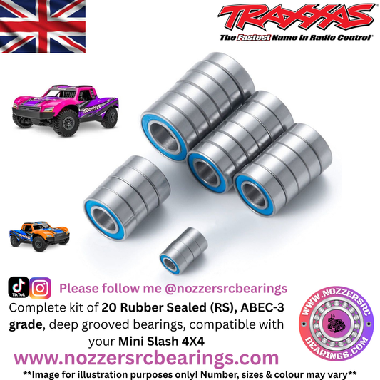 Traxxas Mini Slash 4X4 Complete Bearing Kit