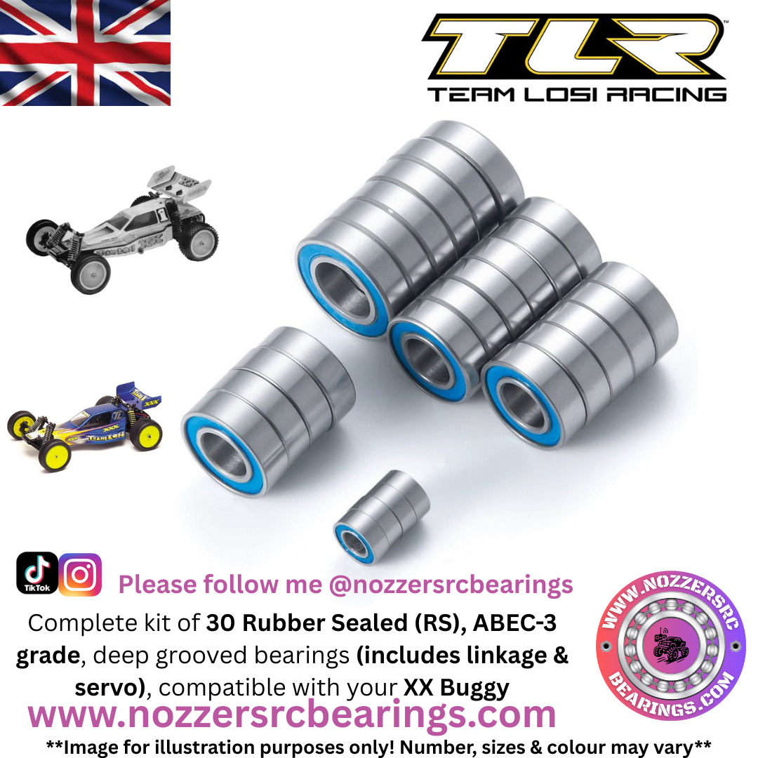 Losi XX Complete Bearing Kit (includes linkage points & servo)