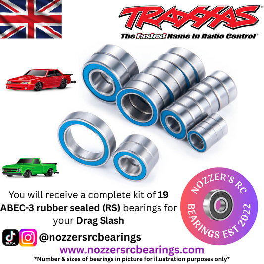 Traxxas Drag Slash Complete Bearing Kit