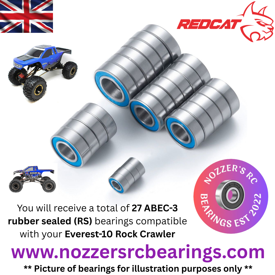 Redcat Racing Everest-10 Rock Crawler Complete Bearing Kit