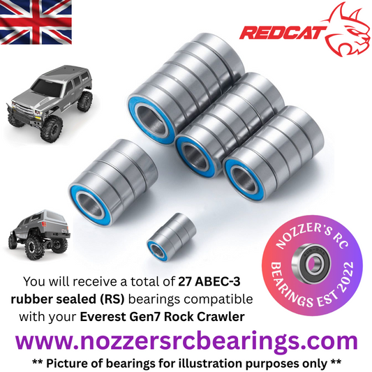Redcat Racing Everest Gen7 Rock Crawler Complete Bearing Kit
