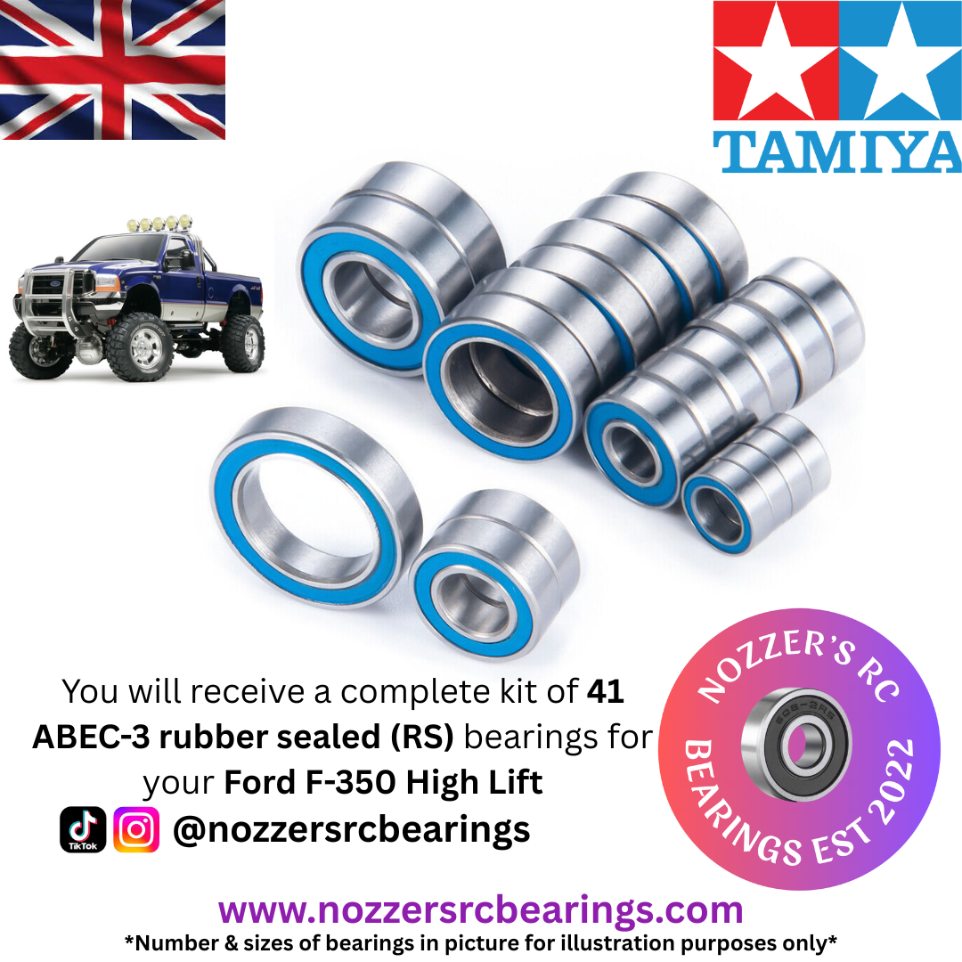 Tamiya Ford F-350 High Lift Complete Bearing Kit