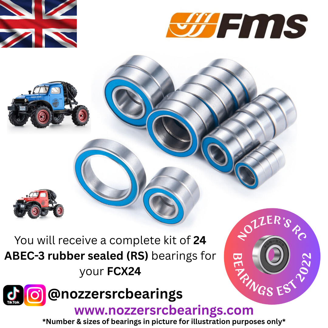 FMS FCX24 Complete Bearing Kit