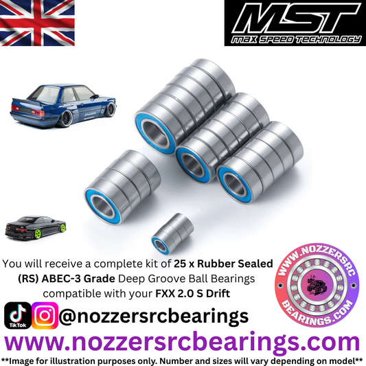 MST FXX 2.0 S Drift Complete Bearing Kit