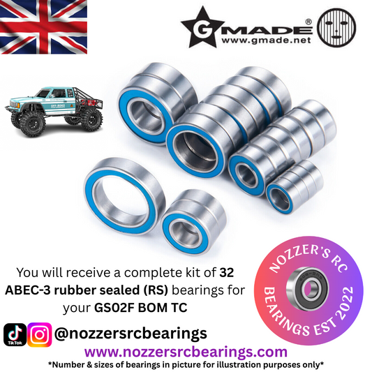 GMade GS02F BOM TC Complete Bearing Kit