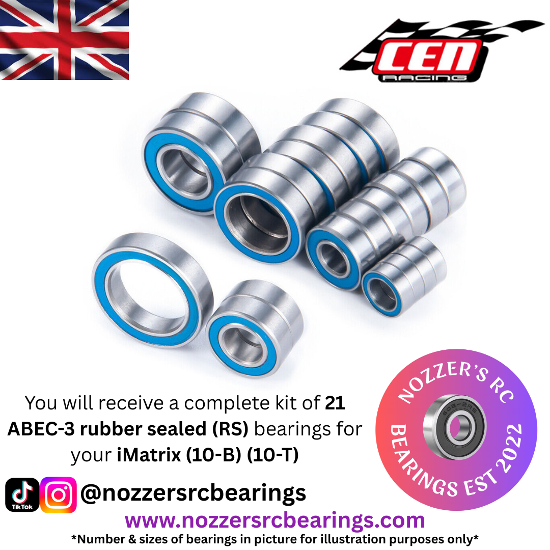 CEN Racing iMatrix (10-B) (10-T) Complete Bearing Kit