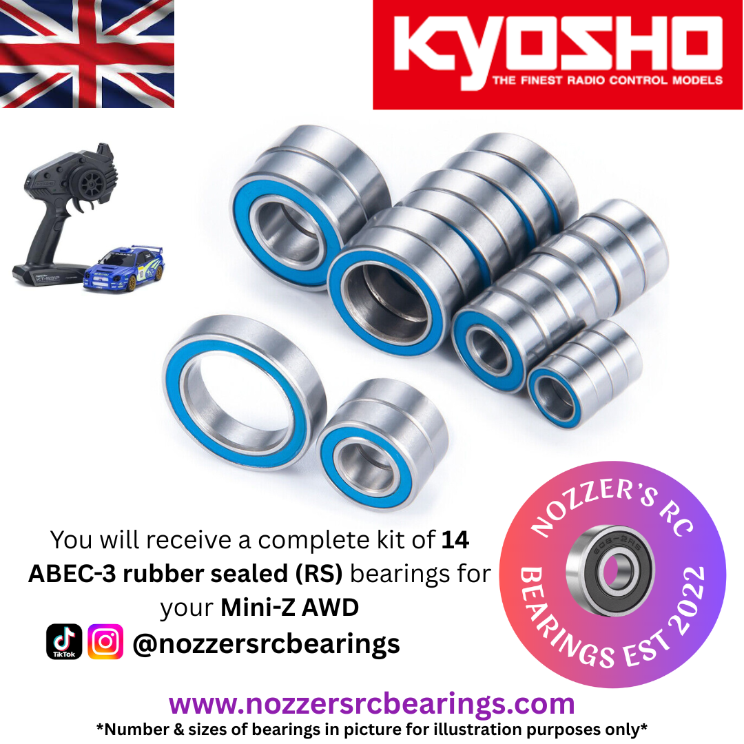 Kyosho Mini-Z AWD Complete Bearing Kit