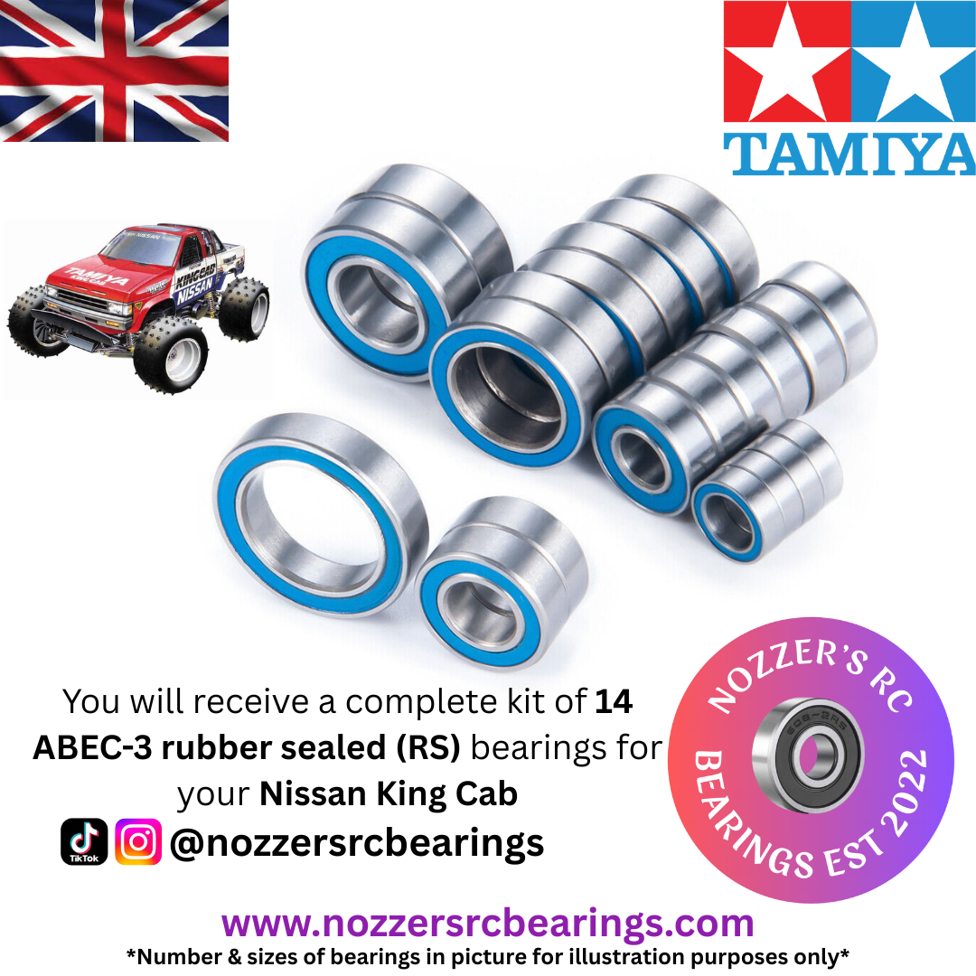 Tamiya Nissan King Cab Complete Bearing Kit