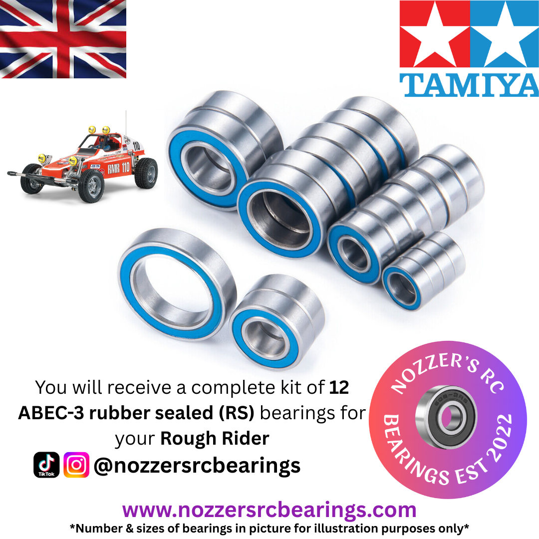 Tamiya Rough Rider Complete Bearing Kit
