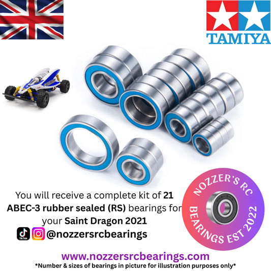 Tamiya Saint Dragon 2021 Complete Bearing Kit