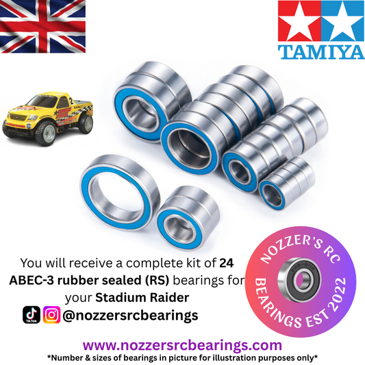 Tamiya Stadium Raider Complete Bearing Kit