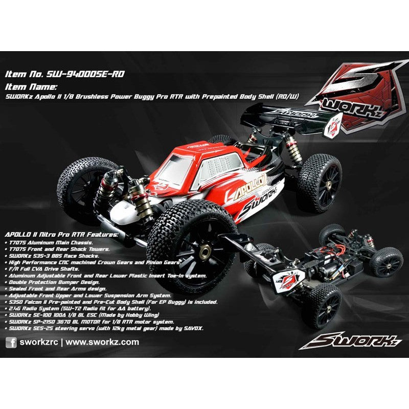 Sworkz Apollo II Electric Complete Bearing Kit
