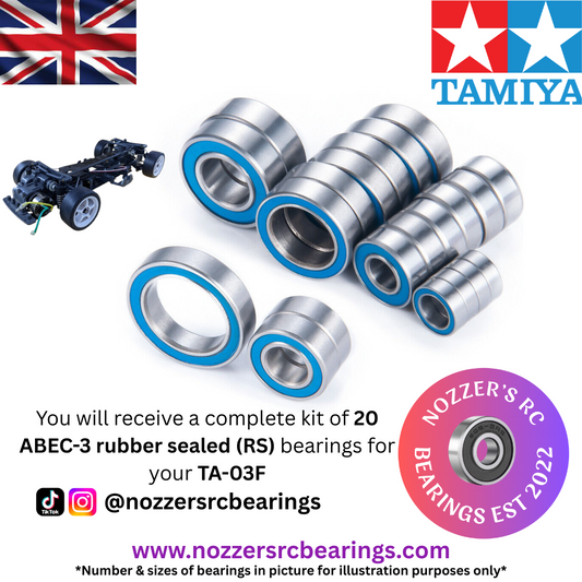 Tamiya TA-03F Complete Bearing Kit