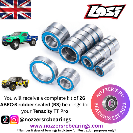 Losi Tenacity TT Pro Complete Bearing Kit