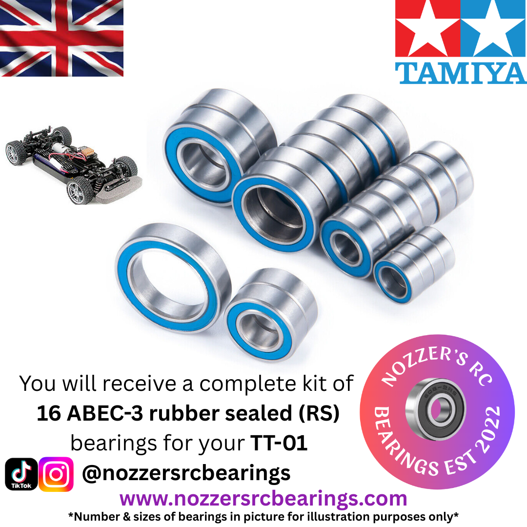 Tamiya TT-01 Complete Bearing Kit