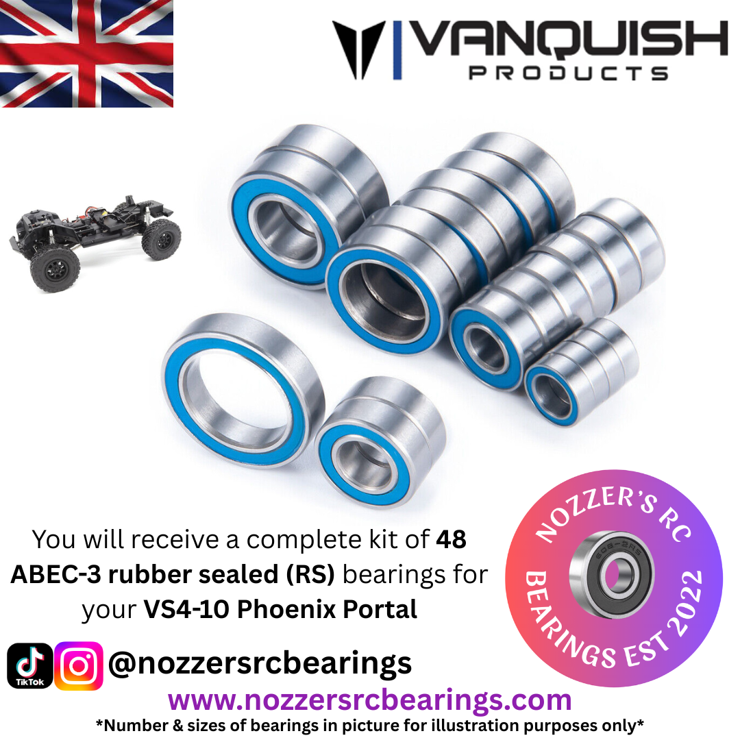 Vanquish VS4-10 Phoenix Portal Complete Bearing Kit