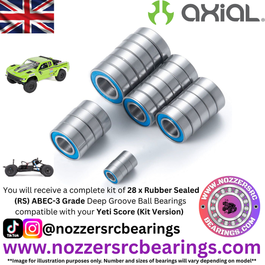 Axial Yeti Score (Kit Version) Complete Bearing Kit