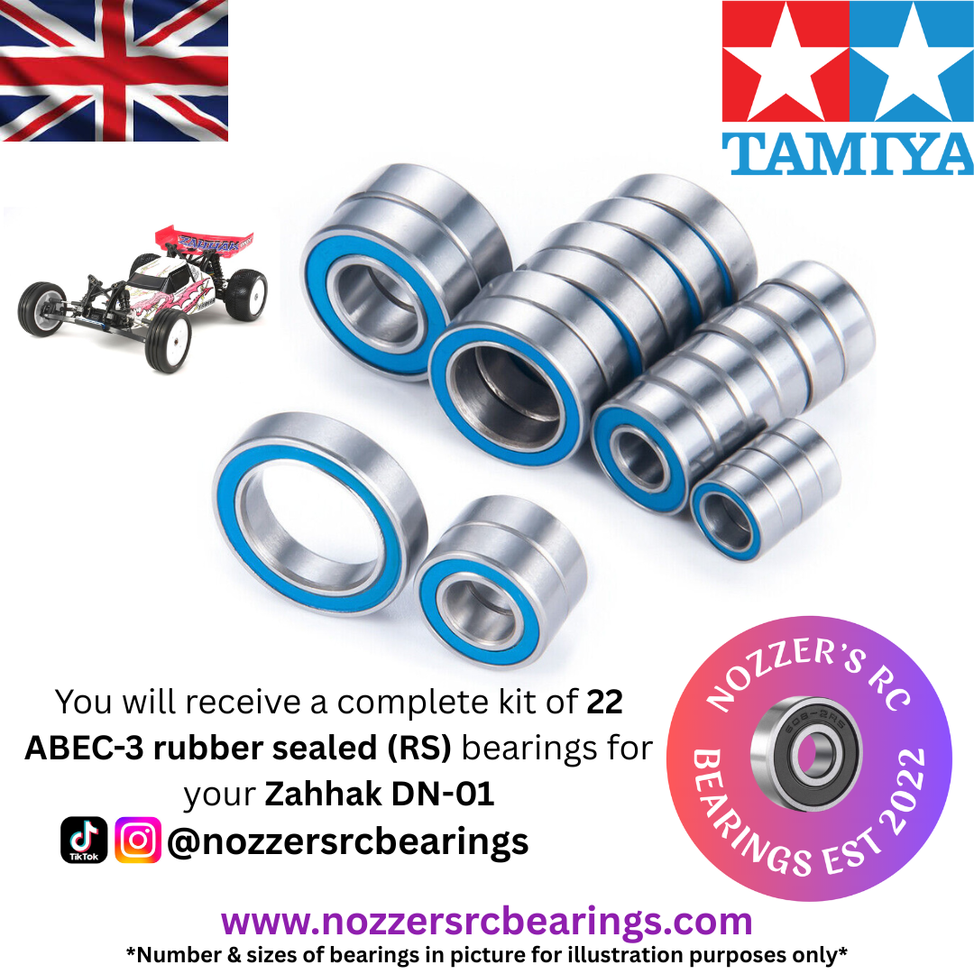 Tamiya Zahhak DN-01 Complete Bearing Kit